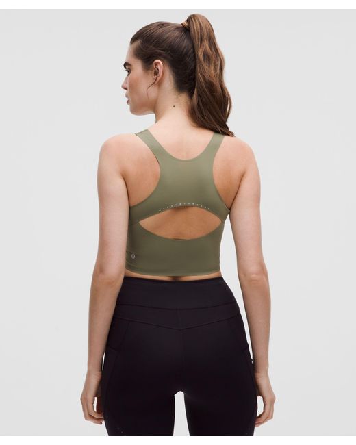 lululemon athletica Green – Fast And Free Tank Top Light – – Size Large