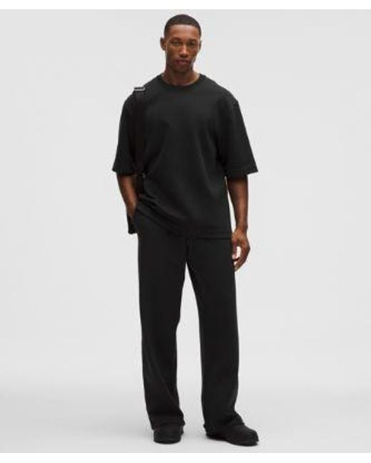lululemon athletica Black Grand Standard Short-Sleeve Crew for men