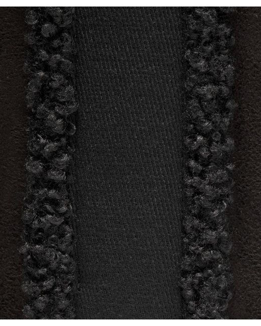 lululemon athletica Black – Boxy Mini Tote Bag 4.5L Faux Shearling Trims –