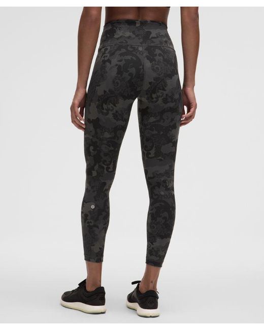 lululemon Wunder Train High Rise Leggings 25 in Black Lyst UK