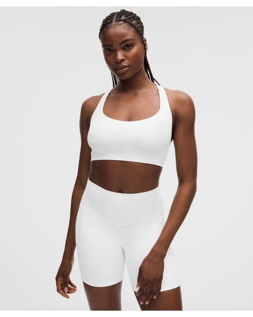 lululemon athletica Blue – Flexyflex Strappy Yoga Sports Bra Light Support, D-Ddd Cups – – Size Large/Xl