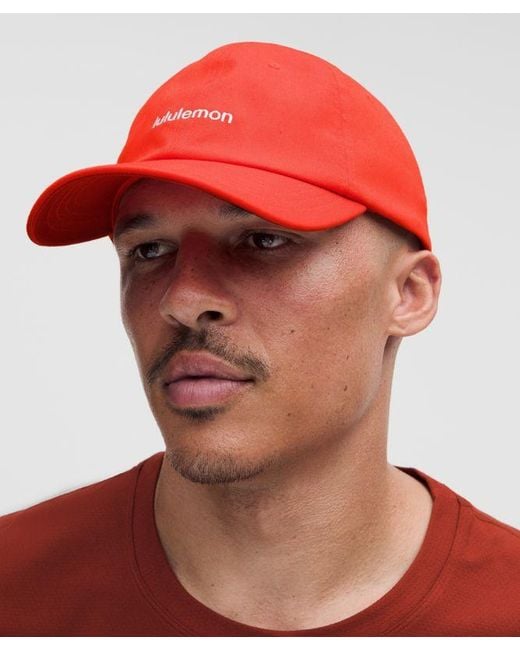 lululemon athletica Red – Classic Ball Cap Wordmark – – Size Large/Xl