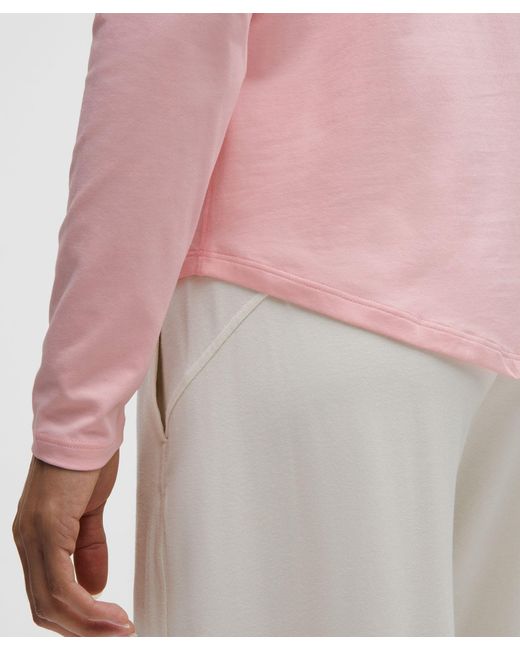 lululemon athletica Pink Love Long-Sleeve Shirt