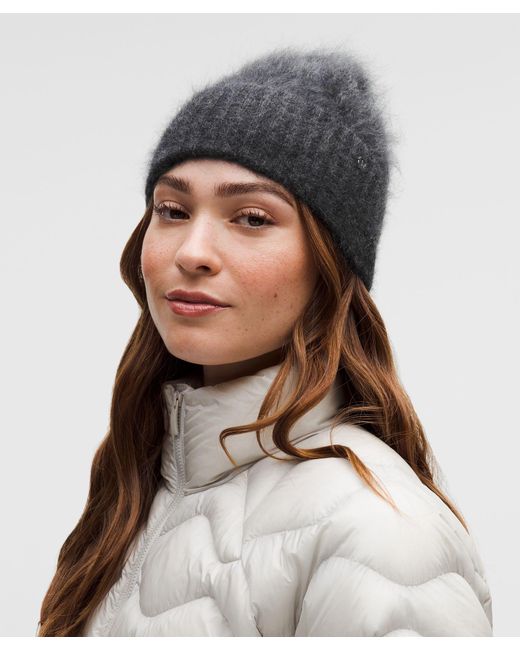 lululemon – Fuzzy Cashmere Beanie Hat – in Black | Lyst display picture 1