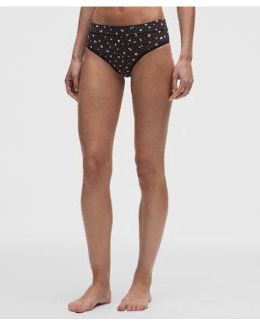 lululemon athletica Black – Underease High-Rise Thong Underwear 3 Pack – – Size Large