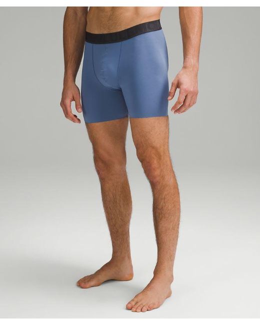 lululemon athletica Built To Move Boxer Briefs - 5" - Color Blue - Size L for men