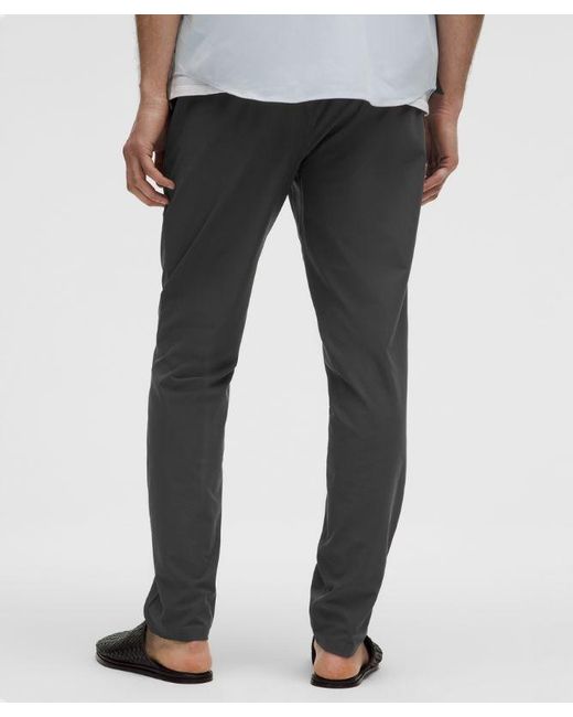 lululemon athletica Gray Abc Warpstreme Slim-Fit Pull-On Pant for men