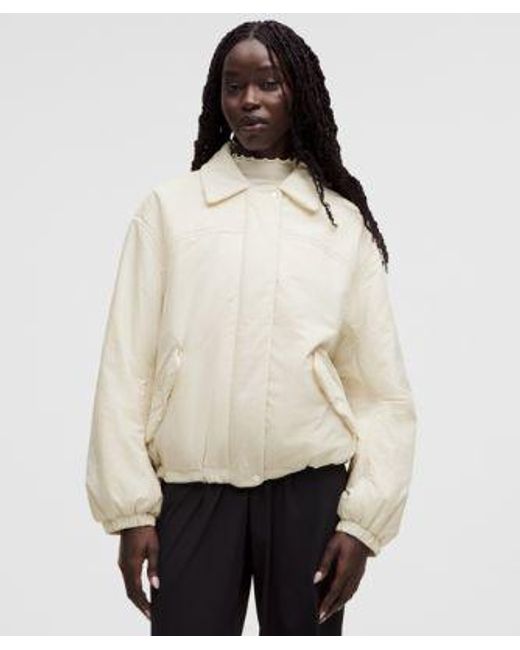lululemon athletica Natural Insulated Oversized Collared Jacket