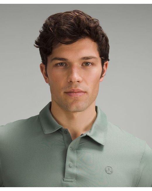 lululemon athletica Green – 'Logo Sport Polo Short-Sleeve – / – for men