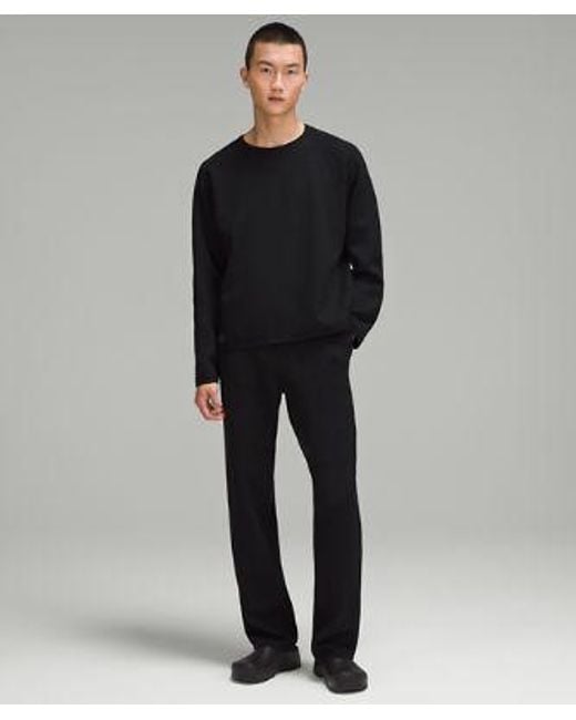 lululemon athletica Black Lab Merino Wool-knit Slouch Pants for men
