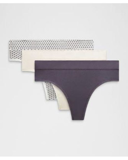lululemon athletica Red Underease High-Rise Thong Underwear