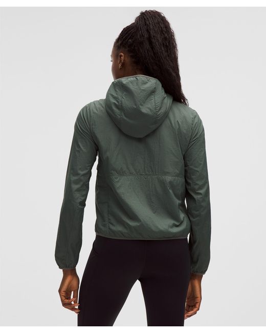 lululemon athletica Green Insuleight Cold-Weather Run Shell