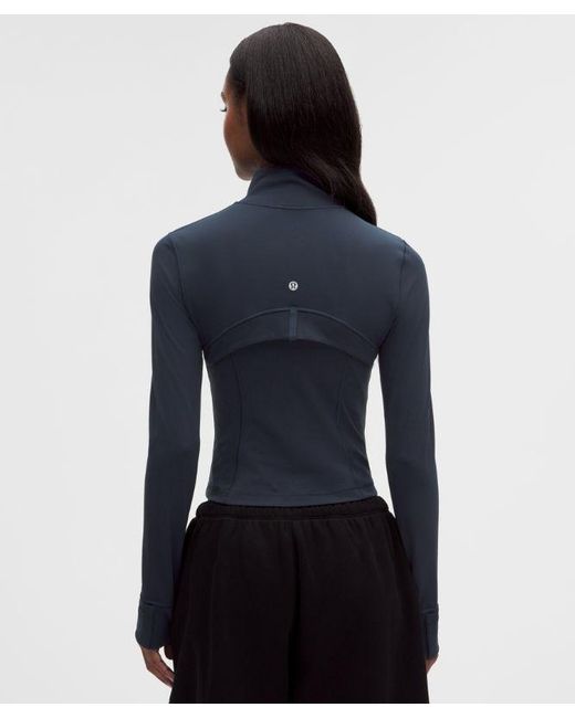 lululemon athletica Blue Define Cropped Jacket