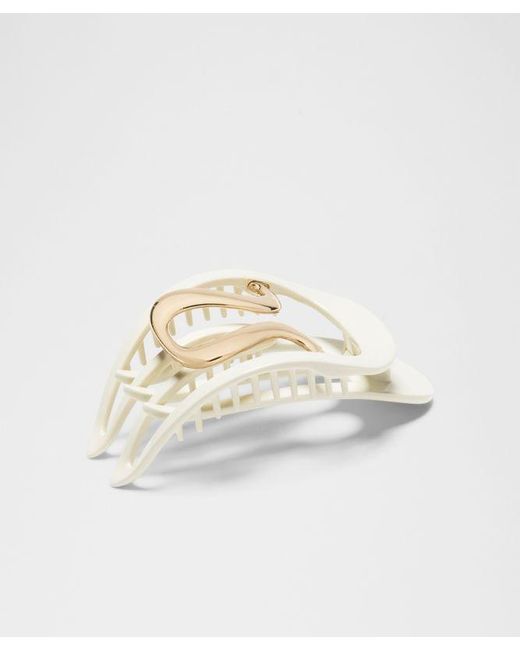 lululemon athletica White Yoga Claw Hair Clip