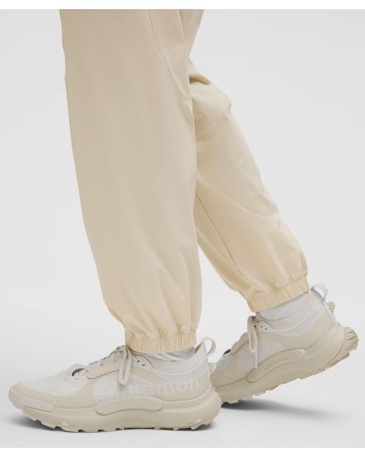 lululemon athletica White – Lightweight Woven Joggers Slnsh Collection – – Size Large