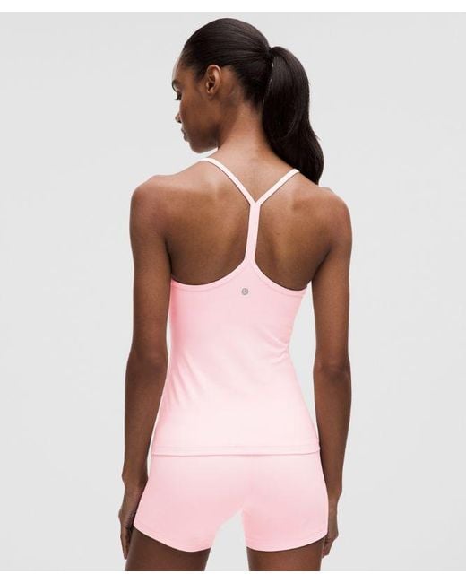 lululemon athletica Pink Flow Y Tank Top