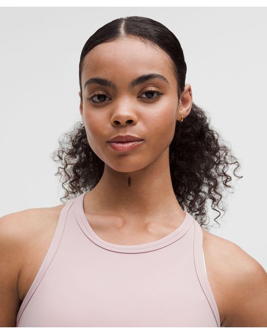 lululemon athletica Purple Align Waist-Length Racerback Tank Top