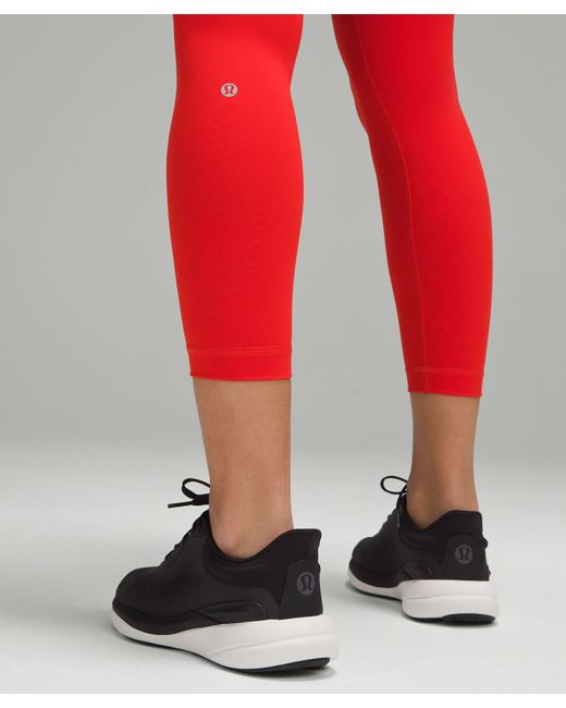 lululemon athletica Wunder Train High-rise Tight Leggings - 25" - Color Red/bright Red - Size 0