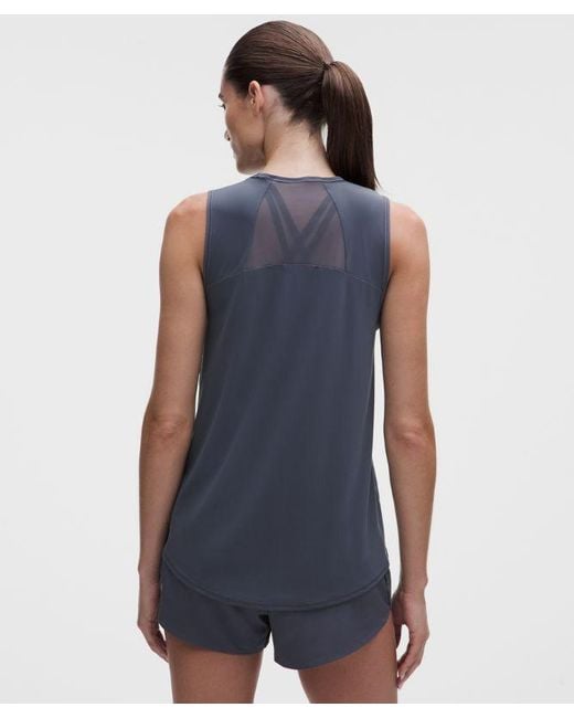 lululemon athletica Blue – Sculpt Tank Top – – Size 4