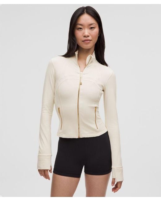 lululemon athletica White Define Cropped Jacket