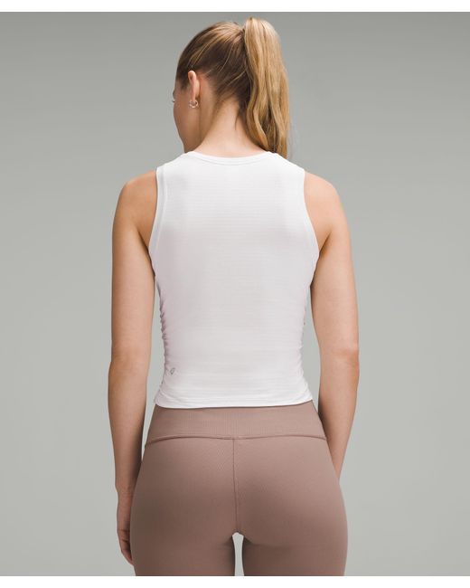 lululemon athletica White License To Train Tight-fit Tank Top
