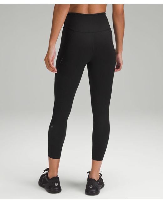 lululemon athletica Fast And Free High-rise Tight Leggings Pockets - 25 -  Color Black - Size 0