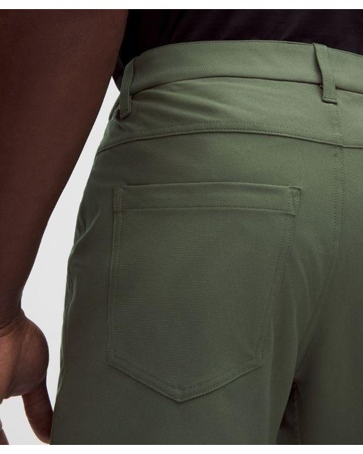 lululemon athletica Black Abc Classic-Fit 5 Pocket Pant 30L for men
