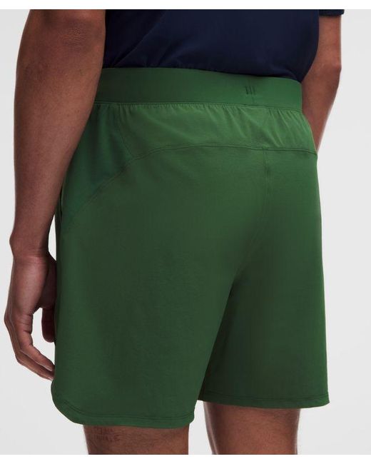 lululemon athletica Blue – Textured Swift Tennis Shorts – 7" – – Size Large for men