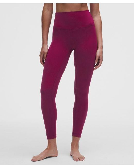 lululemon athletica Red – Align High-Rise Pants – 25" – Size 4