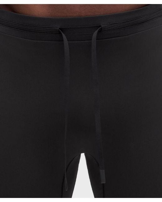 lululemon athletica Black – Fast And Free Half Tights Design – 8" – – Size Large for men