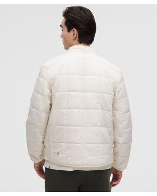 lululemon athletica White Lunar New Year Route Ready Lightweight Insulated Jacket for men