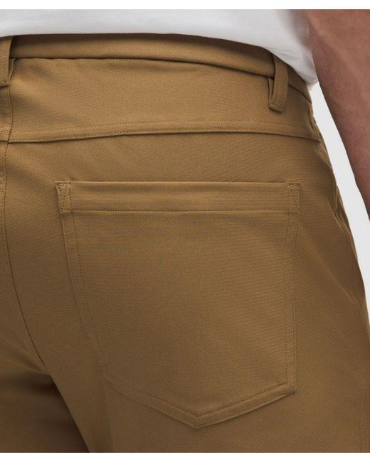 lululemon athletica Multicolor Abc Slim-fit Trousers Warpstreme - 37" - Color Brown - Size 31 for men
