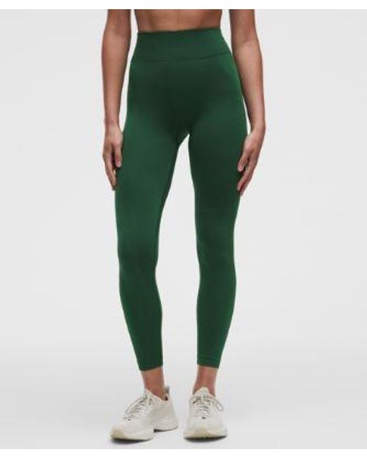 lululemon athletica Green – Get Low High-Rise Training Tight Leggings – 25" – – Size 16