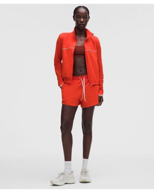 lululemon athletica Red Court Rival Tennis Track Jacket