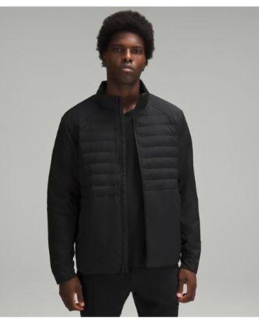 lululemon athletica Black Down For It All Jacket for men