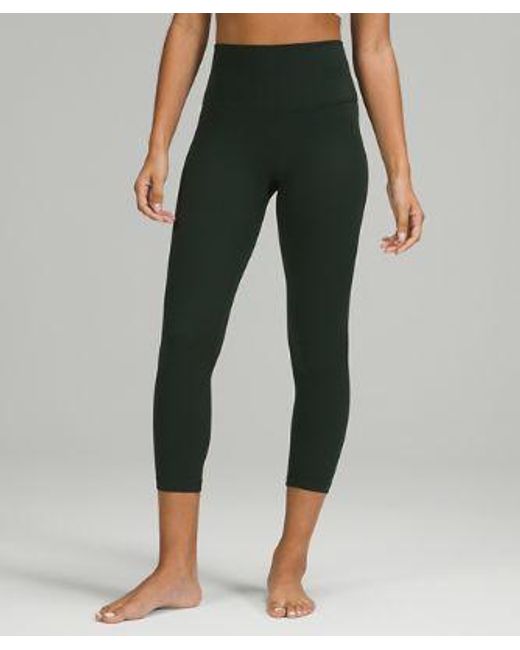 lululemon athletica Green – Align High-Rise Crop Leggings – 23" – – Size 4