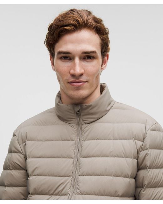 lululemon athletica Gray Navigation Down Jacket for men
