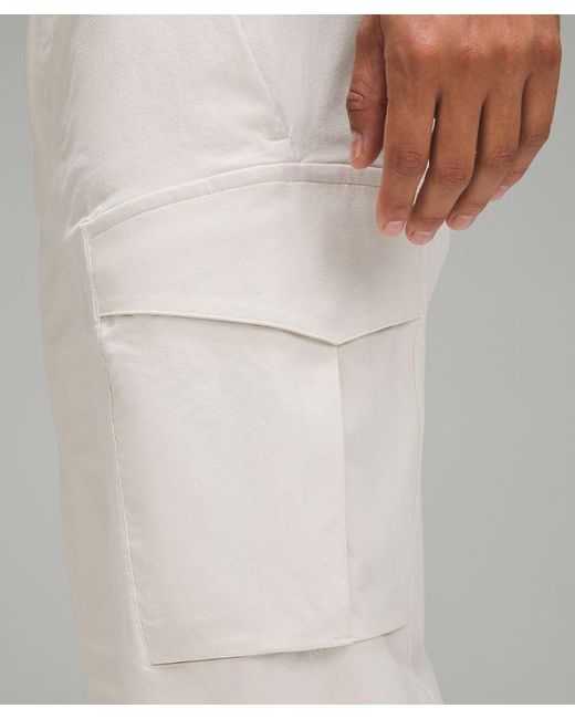 lululemon athletica White – Stretch Cotton Versatwill Relaxed-Fit Cargo Trousers – – for men