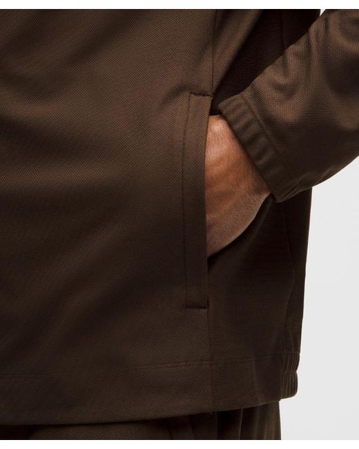 lululemon athletica Brown – Knit Warm-Up Jacket – – Size Small for men