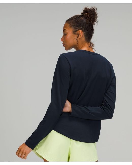 lululemon athletica Blue Love Long-Sleeve Shirt