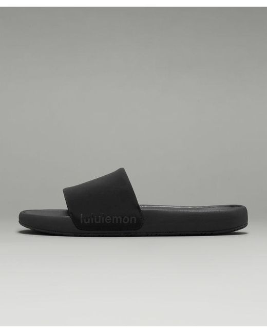lululemon athletica Restfeel Slides - Color Black/grey - Size 10