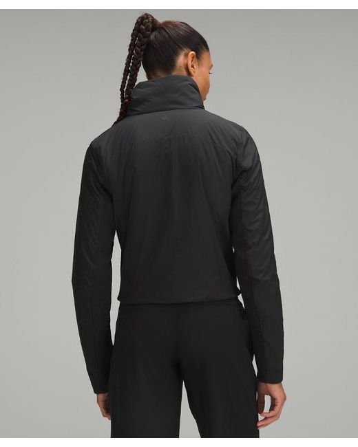 lululemon athletica Gray Sleek City Jacket - Color Black - Size 0
