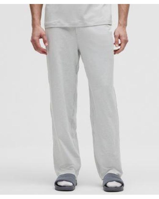 lululemon athletica Gray Soft Jersey Classic-Fit Pant for men
