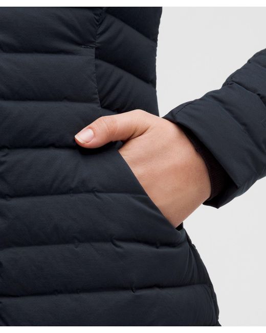lululemon athletica Black Pack It Down Long Jacket