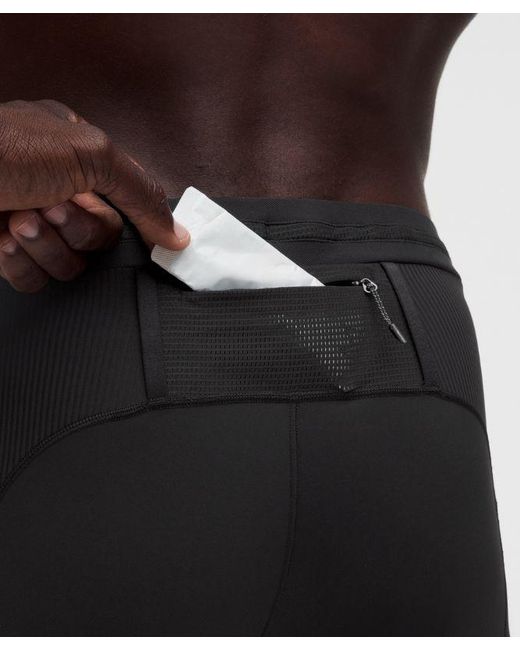 lululemon athletica Black – Fast And Free Tights Design – 28" – – Size Large for men