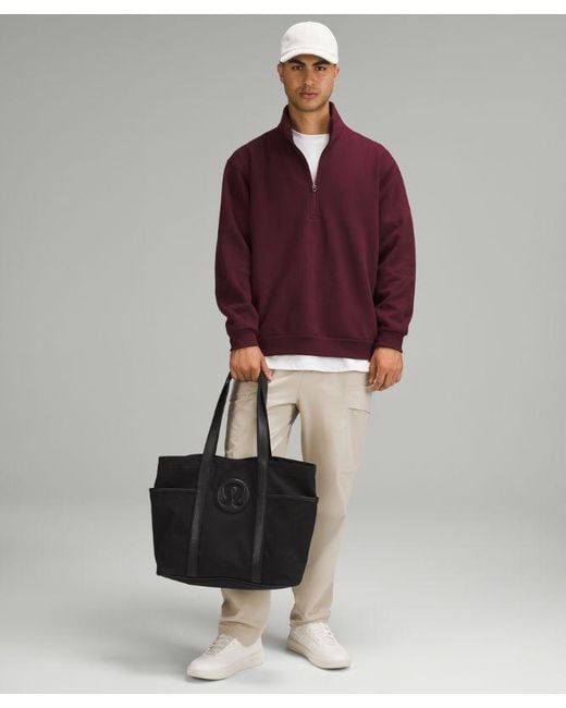 lululemon athletica Black Daily Multi-Pocket Canvas Tote Bag 20L