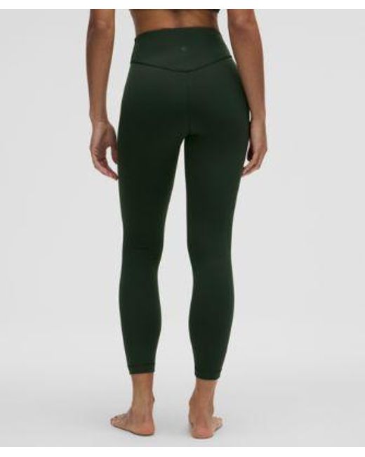 lululemon athletica Green Wunder Under Smoothcover High-Rise Tight 25"