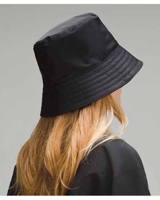 lululemon athletica Black – Nylon Bucket Hat – – Size Large/Xl