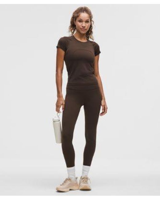 lululemon athletica Natural – Wunder Train High-Rise Tight Leggings With Pockets – 25" – – Size 4
