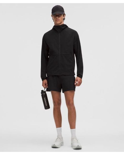 lululemon athletica Black Pace Breaker Jacket for men
